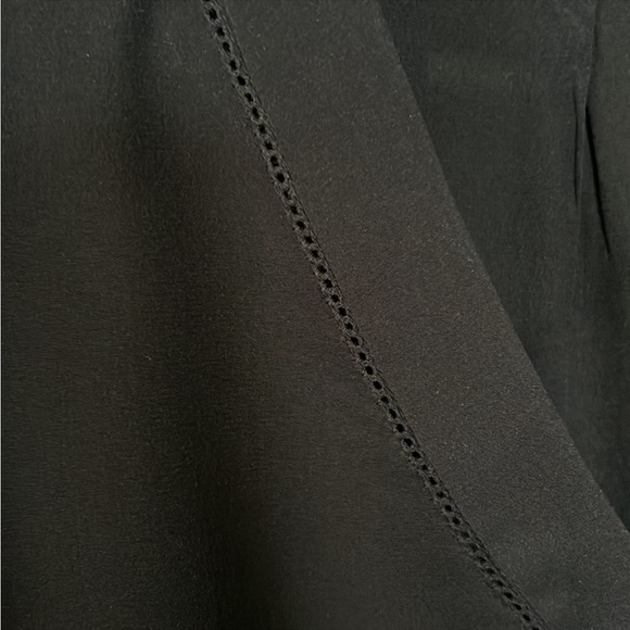 J. CREW , Black 100% Silk Blouse Shirt , size 14 - Picture 4 of 7